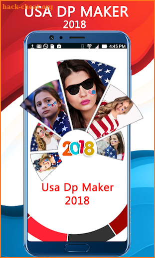USA Independence Day DP Maker 4 July screenshot