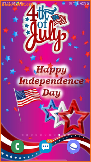 USA Independence Day Live Wallpaper screenshot