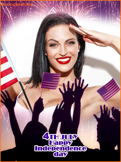 USA Independent Day DP Maker 4th July Photo Frame screenshot