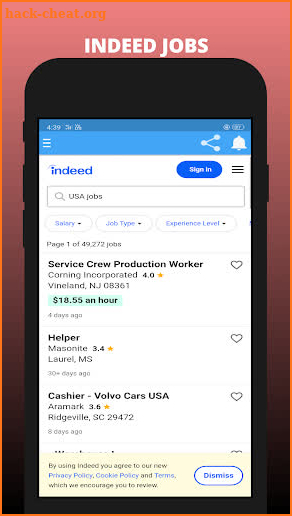 USA Job Portal screenshot