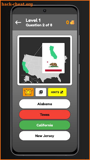 USA Map Quiz - State Map Quiz screenshot