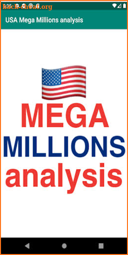 USA Mega Millions analysis Ble screenshot