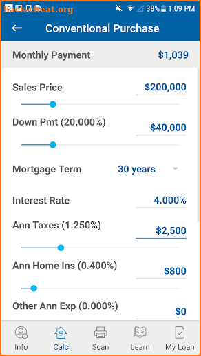 USA Mortgage, DAS Acquisition screenshot