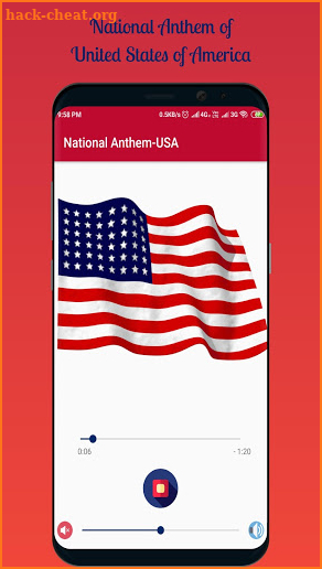 USA National Anthem - Star Spangled Banner screenshot