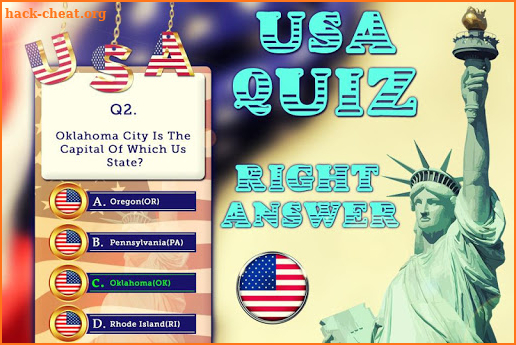 USA Quiz Offline - Free America Trivia screenshot