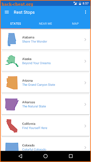 USA Rest Stop Locator screenshot