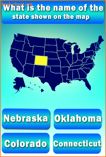 Usa States Quiz screenshot