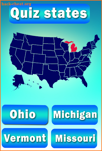 Usa States Quiz screenshot