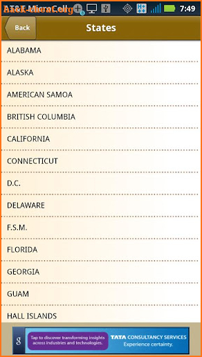 USA Tides Data screenshot