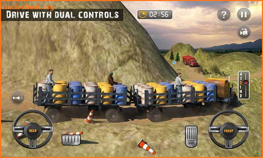 USA Truck Driving School: Off-road Transport Games screenshot