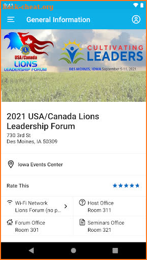 USA/Canada Lions Lead. Forum screenshot