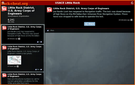 USACE Little Rock screenshot