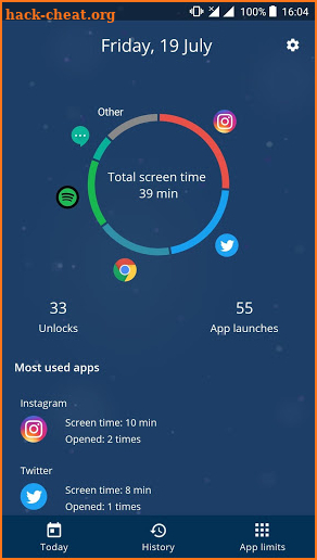 UsageSafe: App Blocker and Phone Usage Tracker screenshot
