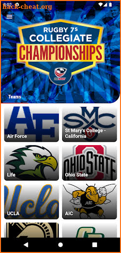 USAR7 Collegiate Championships screenshot
