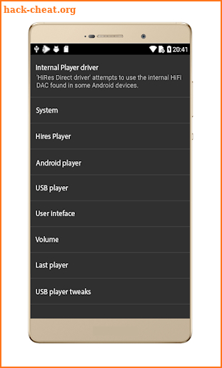 USB Audio Video Player screenshot