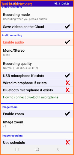 USB camera Video & Audio Pro screenshot