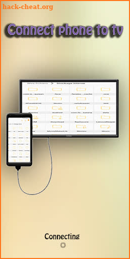 USB Connect Phone Screen to tv-HDMI/OTG/MHL/MIRROR screenshot