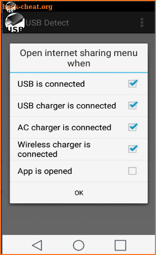 USB Detect screenshot