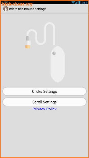 Usb Mouse wifi setting screenshot