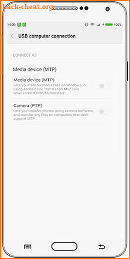 usb otg settings driver connect phone for android screenshot