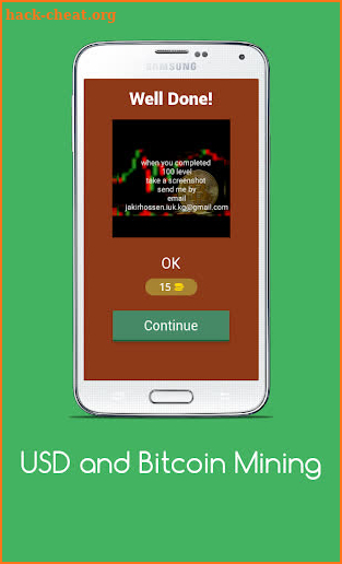 USD and Bitcoin Mining screenshot