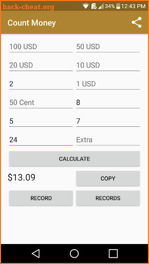 USD Counter screenshot