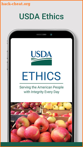 USDA Ethics screenshot