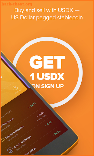 USDX Wallet - blockchain wallet with stable crypto screenshot