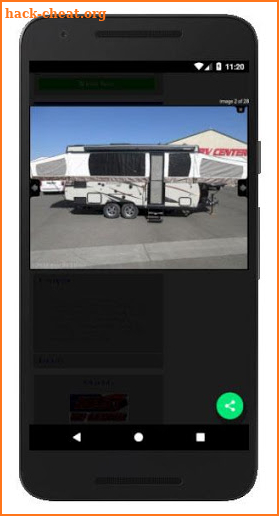 Used Campers For Sale screenshot