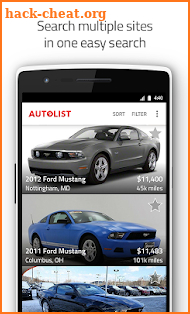 Used Cars and Trucks for Sale screenshot