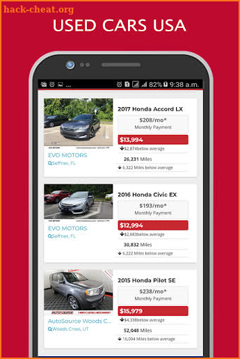 Used Cars Buy & Sell in USA - Used Vehicle App screenshot