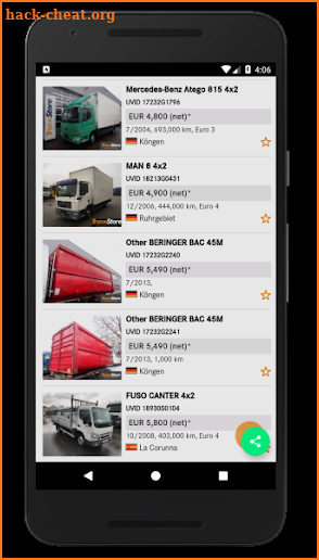 Used Trucks For Sale screenshot