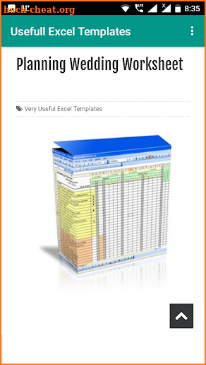 Useful Excel Templates screenshot