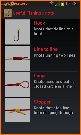 Useful Fishing Knots screenshot