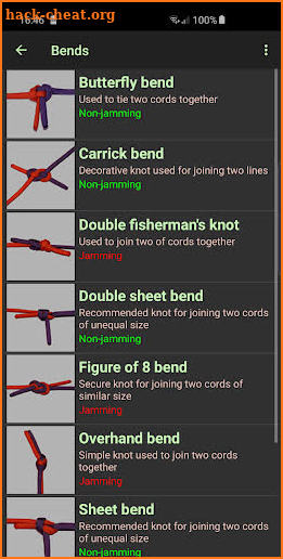 Useful Paracord Knots screenshot