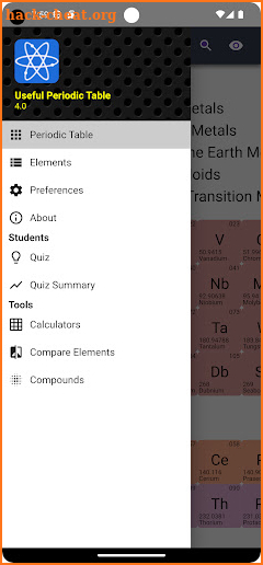 Useful Periodic Table screenshot