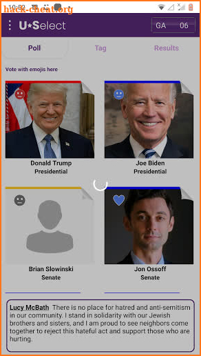 USelect for US Election screenshot