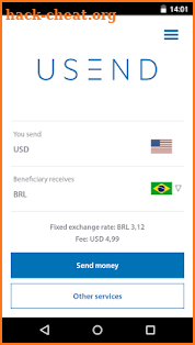 USEND - Send money worldwide screenshot
