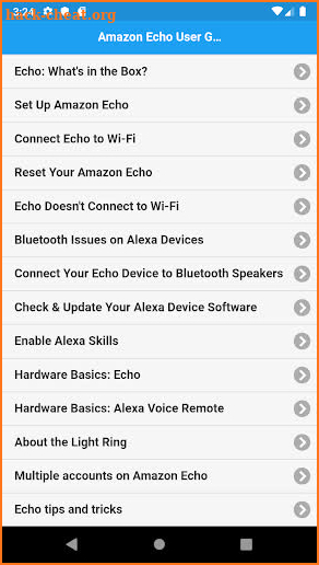 User Guide for Amazon Echo 2nd Gen screenshot