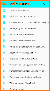 User Guide for Amazon Echo Devices screenshot