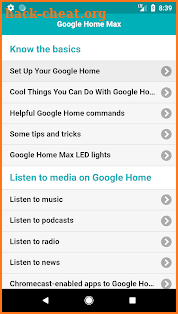 User Guide for Google Home Max screenshot