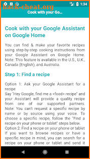 User Guide for Google Home Mini screenshot