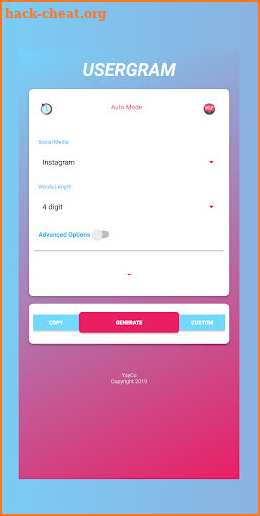 Usergram - Username Generator screenshot