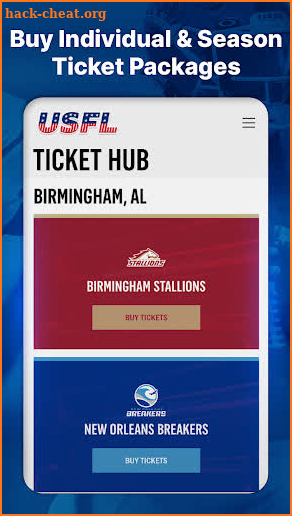 USFL | The Official App screenshot