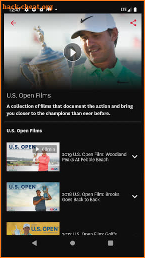 USGA screenshot