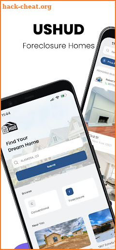 USHUD Foreclosure Home Search screenshot