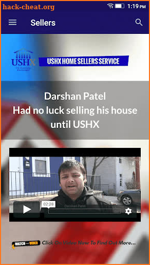 USHX screenshot