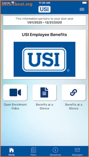 USIeb - USI Employee Benefits screenshot