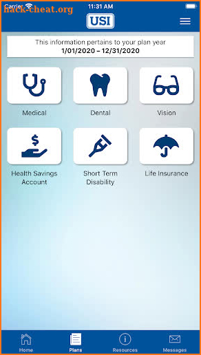 USIeb - USI Employee Benefits screenshot