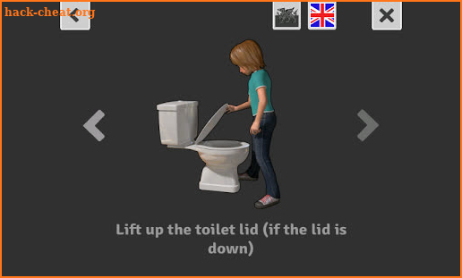 Using the toilet screenshot